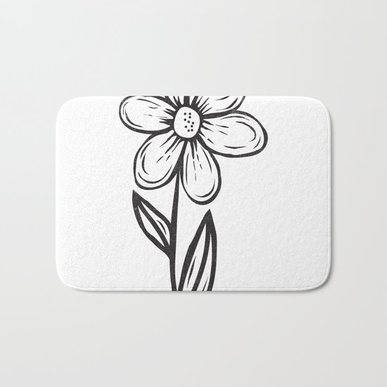 FLOWER Bath Mat