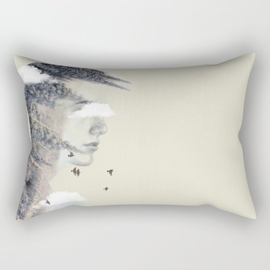 Natures spike Rectangular Pillow