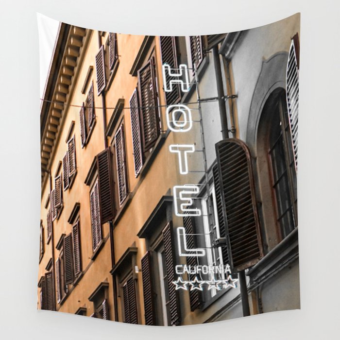 Hotel California A Modern Artsy Style Graphic Photography of