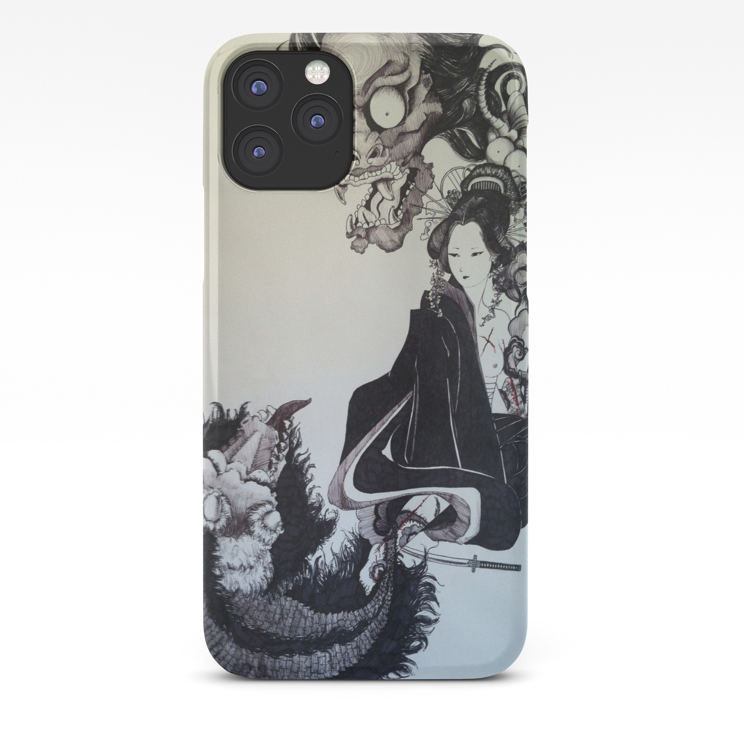 geisha cat iPhone 11 case geisha cat iPhone 11 case