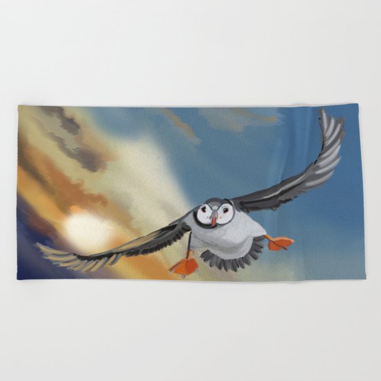 Flight Beach Towel