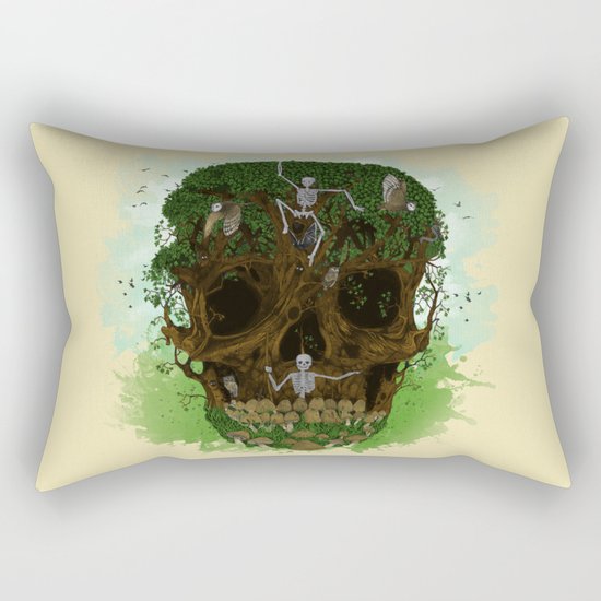 Skull Rectangular Pillow