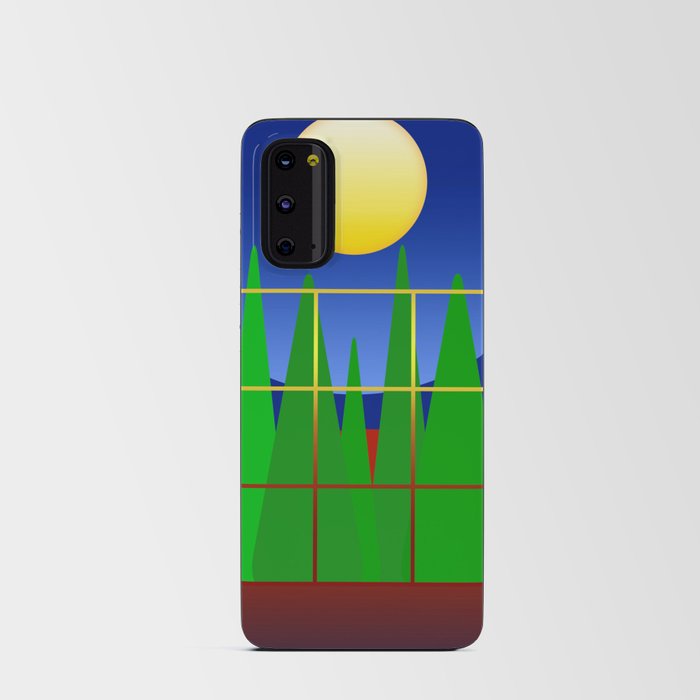 Heaven and Earth abstract Android Card Case