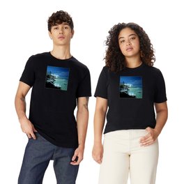 Steps Into Tropical Island Waters T Shirt