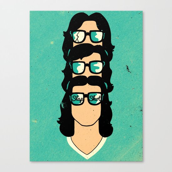 Slap Shot Canvas Print