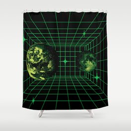 BLKLYT/18 - ALLEGORY OF THE CAVE Shower Curtain