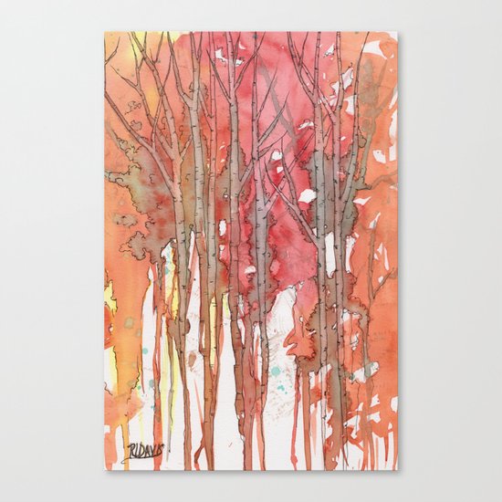 Autumn Abstract No.1 Canvas Print