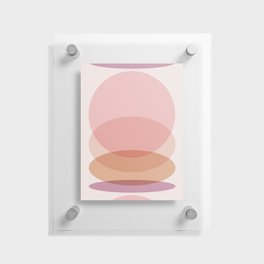 Abstraction_SUNSET_SUNRISE_VISUAL_ART_Minimalism_001 Floating Acrylic Print