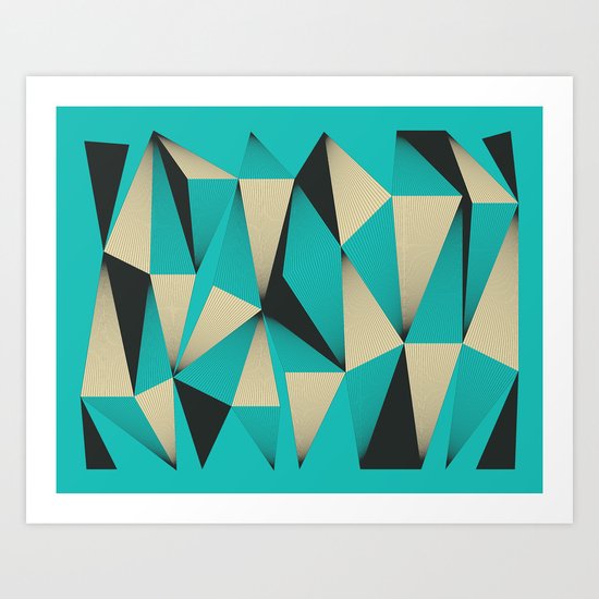 DOWNTOWN Art Print