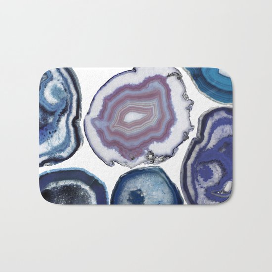 Rhapsody in Blue Bath Mat