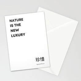 Nature is the new luxury. Enjoy Responsibly Stationery Cards