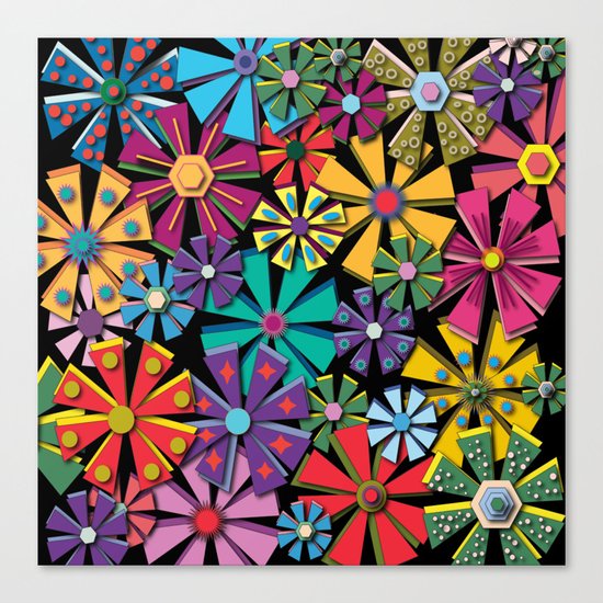 PINWHEELS Canvas Print