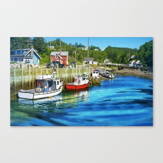 Harbourville, Nova Scotia Canvas Print