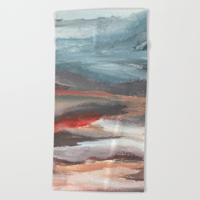 Serenity 2 An Acrylic Piece In Both Warm And Cool Colors By