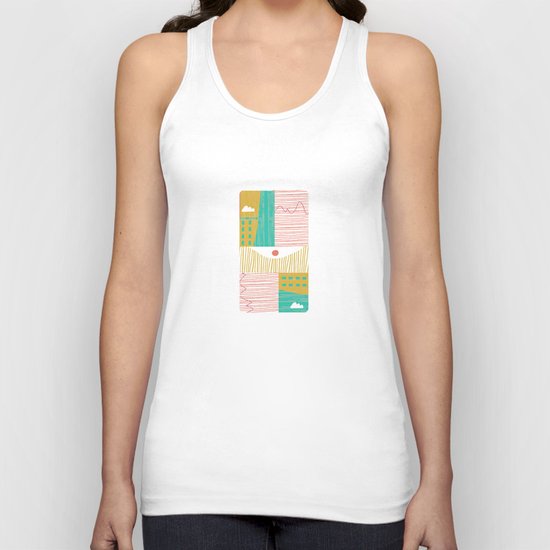 Eye On The City Unisex Tank Top