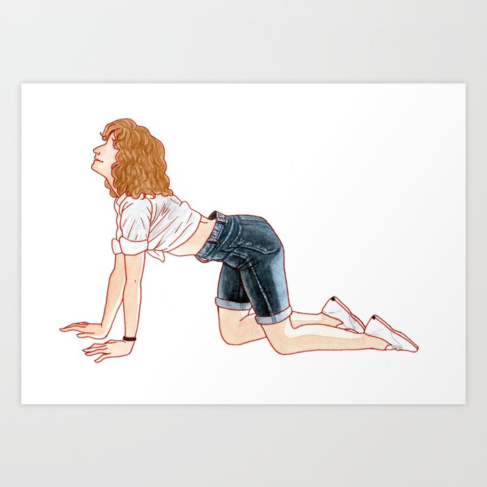Baby Dirty Dancing Art Print By Naineuh Society6