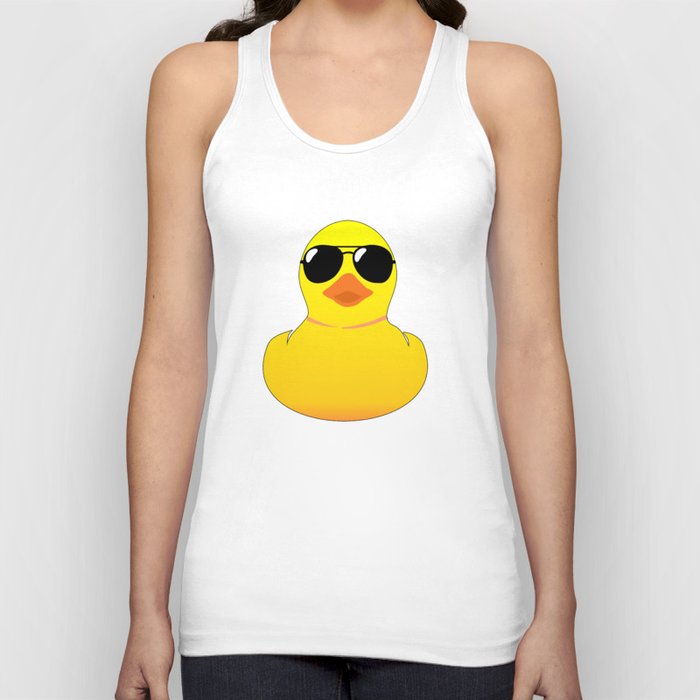 Cool Rubber Duck Tank Top
