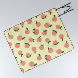 Peaches Pattern Picnic Blanket