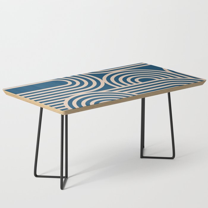 Abstraction_WAVE_GRAPHIC_VISUAL_ART_Minimalism_001 Coffee Table