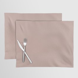 Solid Blush Pink Placemat