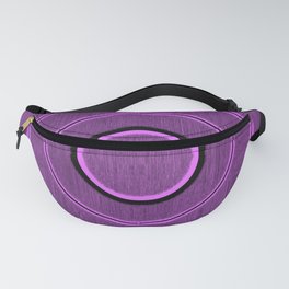purple frequency Fanny Pack