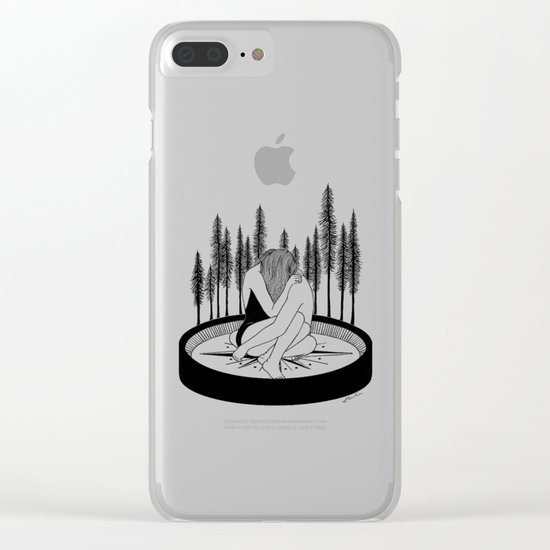 Lost Stars Clear iPhone Case