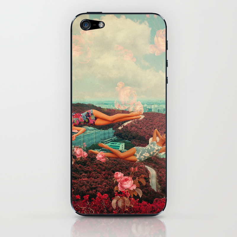Those Pink Afternoons iPhone & iPod Skin by frankmoth