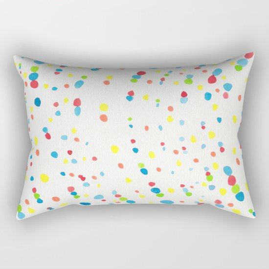 Dot Painting #society6 #buyart Rectangular Pillow