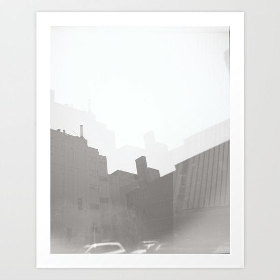 Trippy Building Art Print