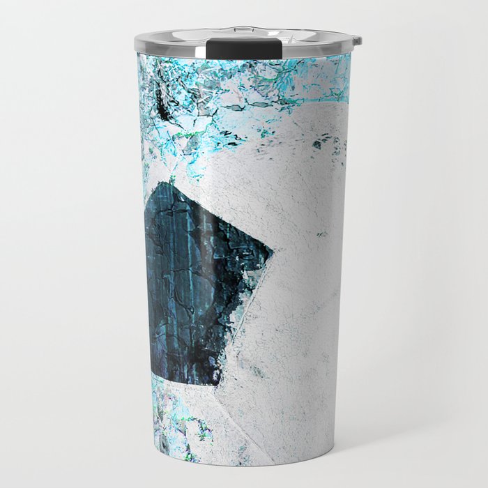 Soccer art Travel Mug