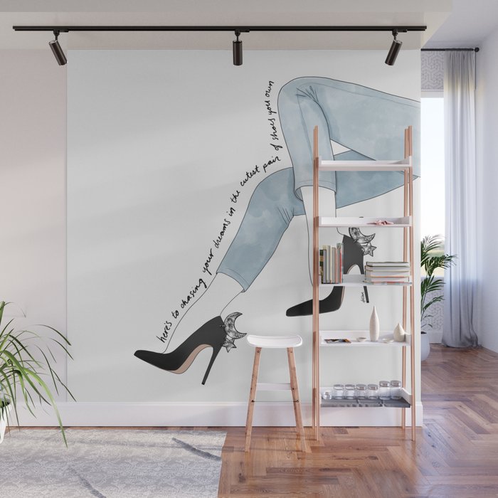 Shoe Dreams Wall Mural