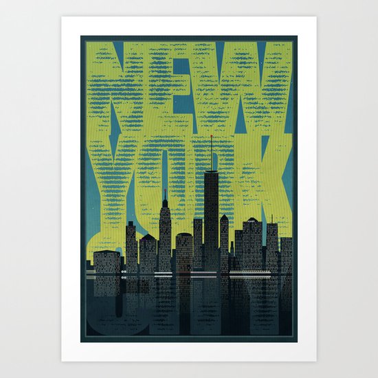 New York City Art Print
