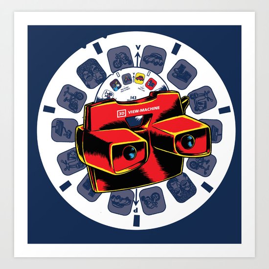 Cherished Things From the View Machine Art Print