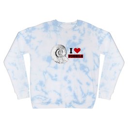 I love ammonites Crewneck Sweatshirt