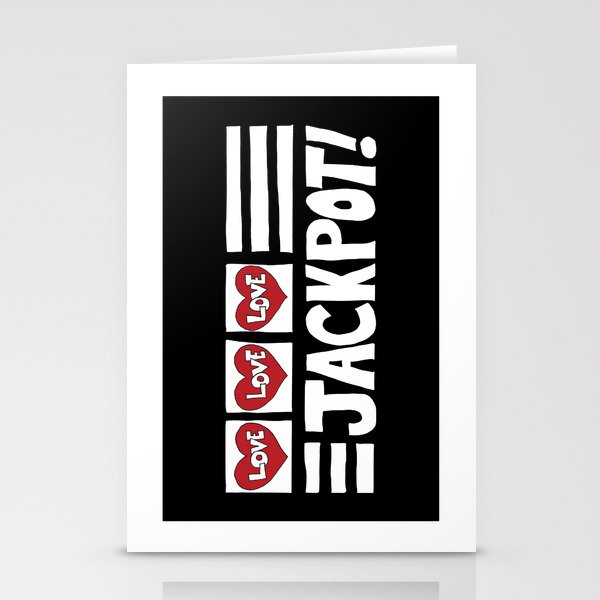Love Jackpot! Stationery Cards