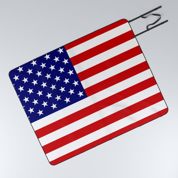 USA Flag Picnic Blanket