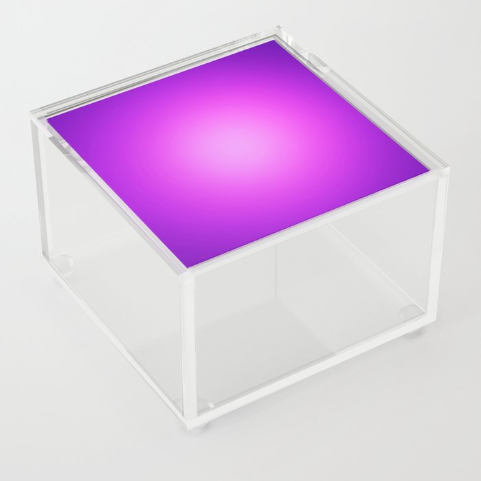 Orb Gradient // Purple Acrylic Box