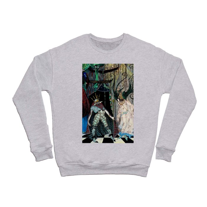 “The Travelling Companion” by Harry Clarke Crewneck Sweatshirt