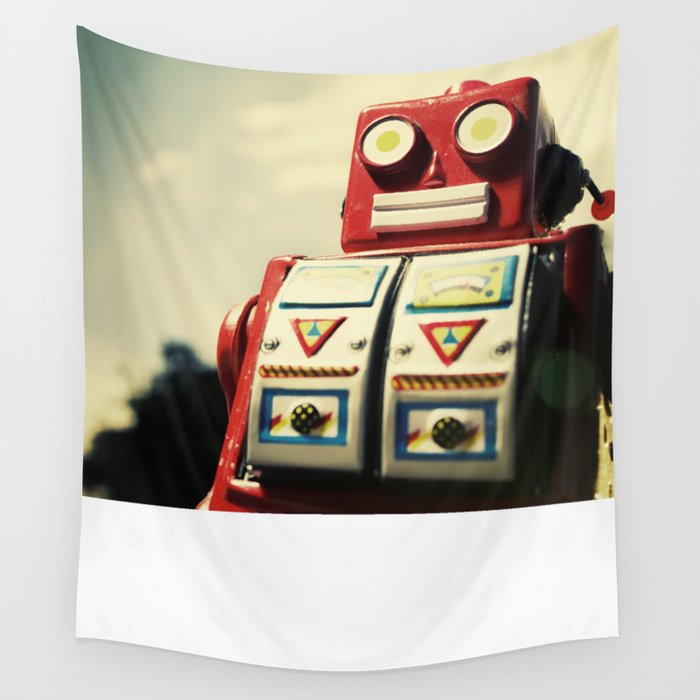 Robot Wall Tapestry