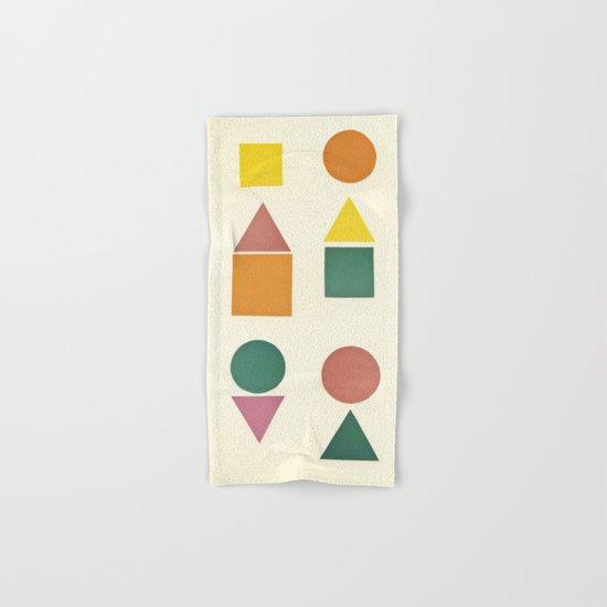 Shape Sorter Hand & Bath Towel
