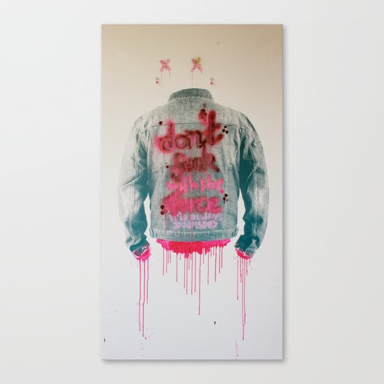dont fuck wtf Canvas Print