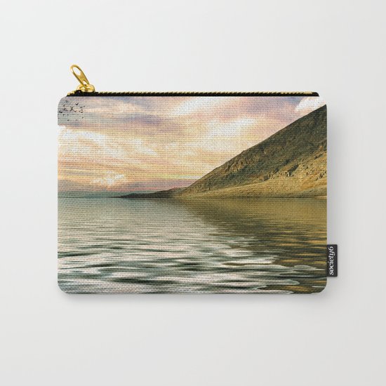 mountain lake 4 Carry-All Pouch