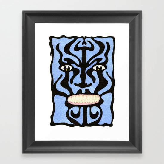 Queequeg Framed Art Print