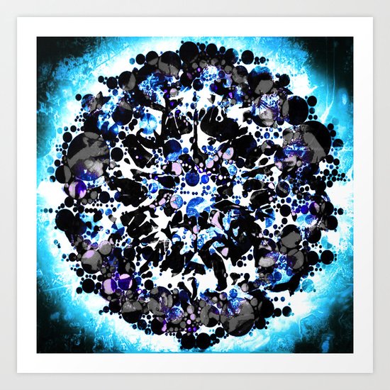 BHAYA Mandala Art Print