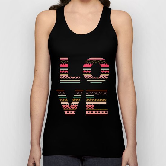 Aztec love Unisex Tank Top