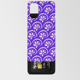 Purple Flower Android Card Case