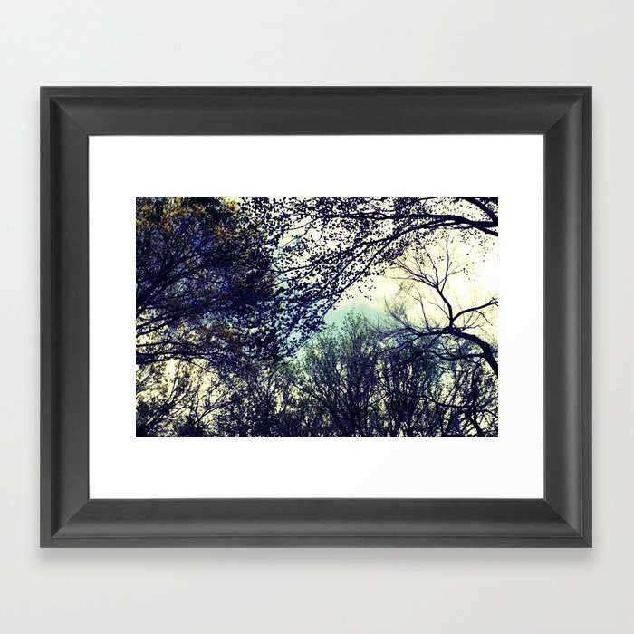 Dreamy Trees Framed Art Print