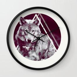 WOLF I Wall Clock