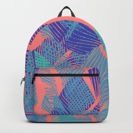 Carved Fluo Jungle #society6 #decor #buyart Backpack