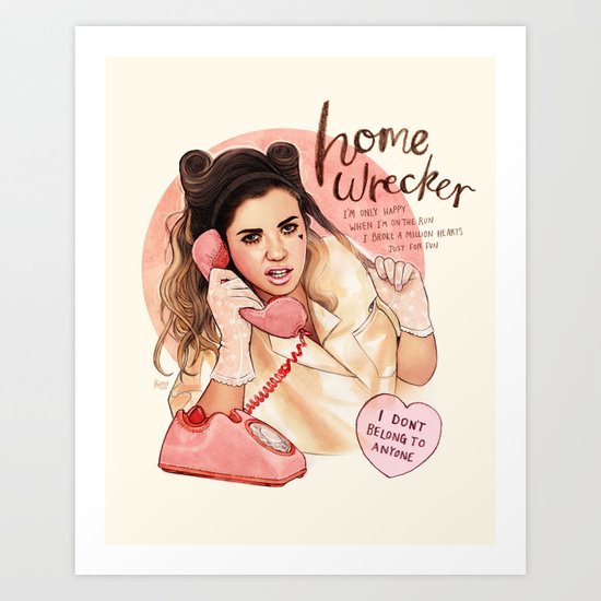 Homewrecker Art Print